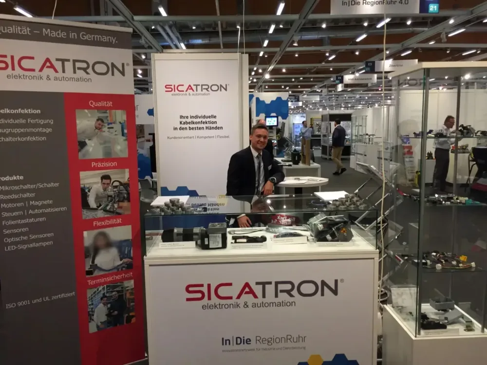 Messestand von SICATRON 2014